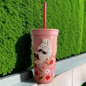 🐴NWT🩷 Starbucks 2026 Lunar
Year of the Horse Pink Cold Cup
20 oz SS Tumbler